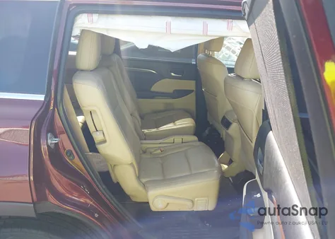 2015 Toyota Highlander Limited/Ltd Platinum из США, поврежденный, VIN 5TDDKRFH3FS137971